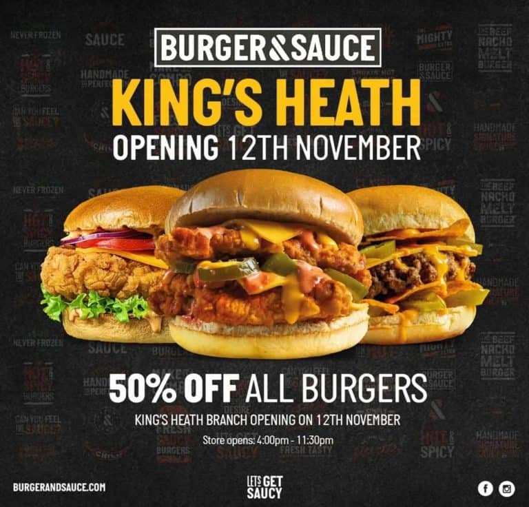 Burger + Sauce creative marketing by Paperock Creative
