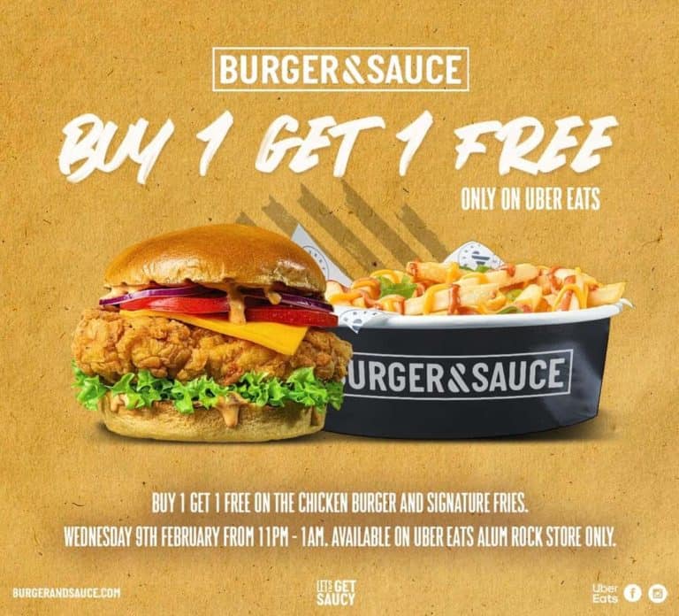 Burger + Sauce creative marketing by Paperock Creative Agency Birmingham