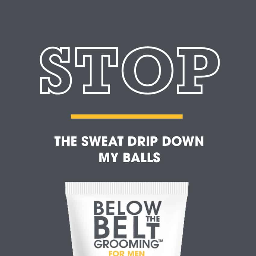 Below the belt grooming - social media campaign by HDY Agency