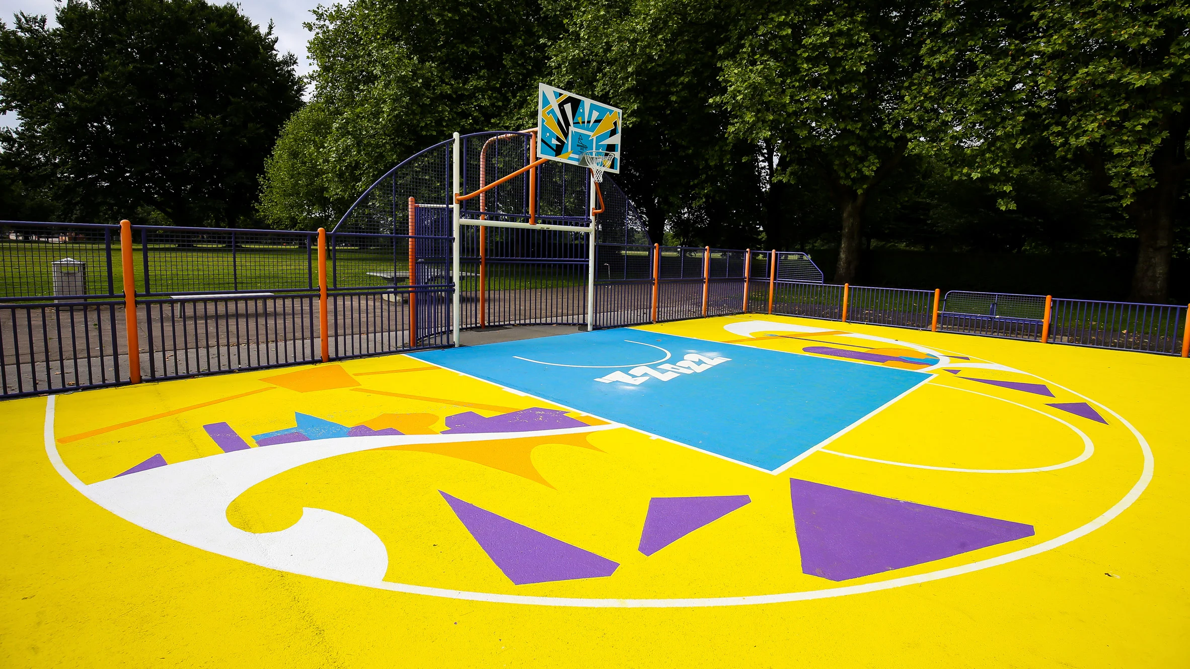 Basketball Court Birmingham Commonwealth Games 2022